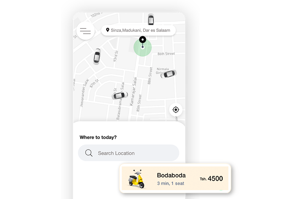 Loko Ride mobile experience